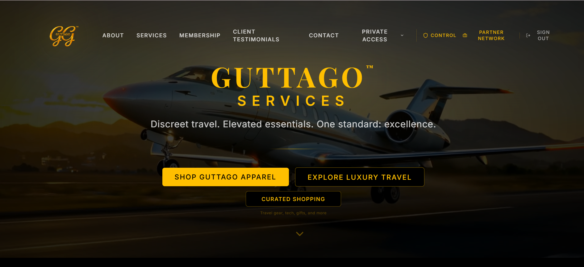 GUTTAGO Services — Luxury Travel & Services Platform